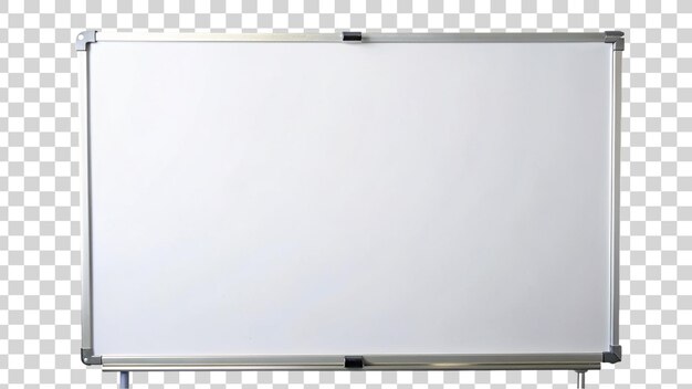 PSD tableau blanc sur fond transparent