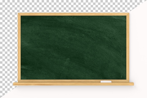 Tableau sur fond blanc Illustration 3D isolée