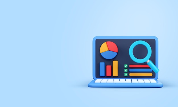 Tablero de control de gráficos de monitoreo Infografías de análisis de datos