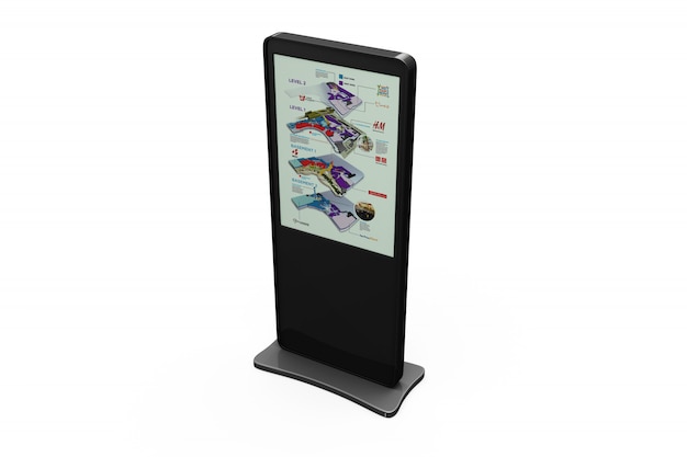 tablero de información maqueta