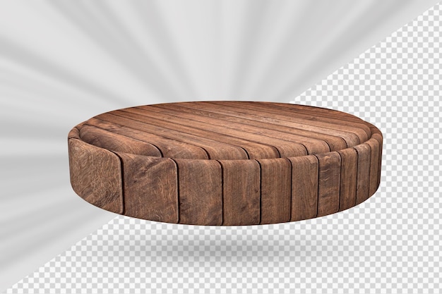 Tablero de madera 3d render