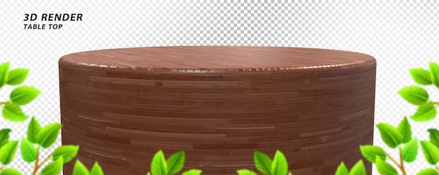 Tablero de madera estilos 3d render