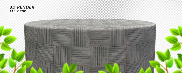 Tablero de madera estilos 3d render