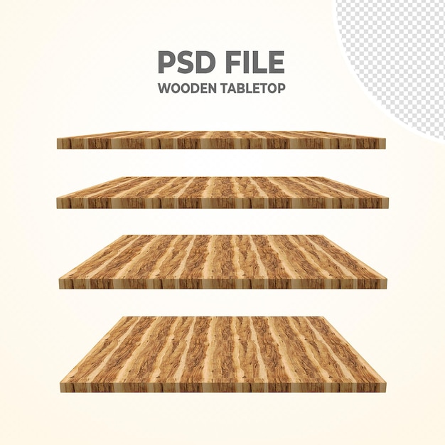 PSD tablero de madera