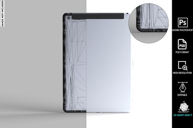 PSD tablet 102 2020 band 2 mockup