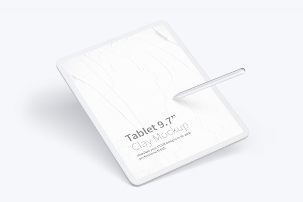 Tablet Clay Pro 12,9 "Mockup