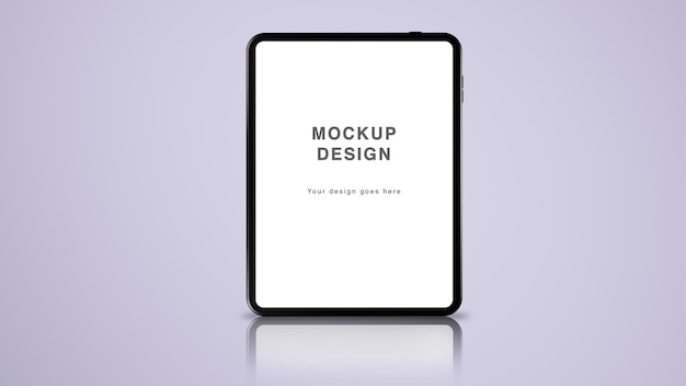 Tablet e schermo - ui ux mockup