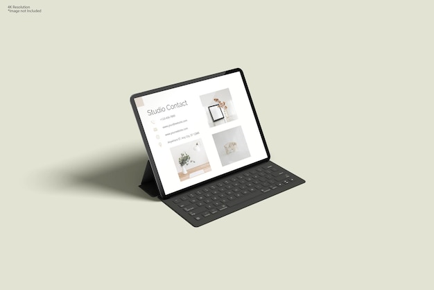 Tablet mockup