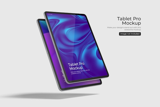 PSD tablet pro mockup