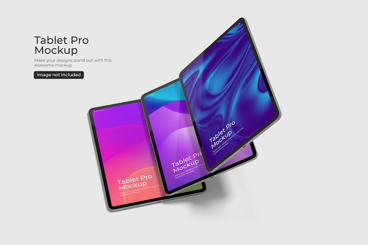 Tablet Pro Psd Mockup