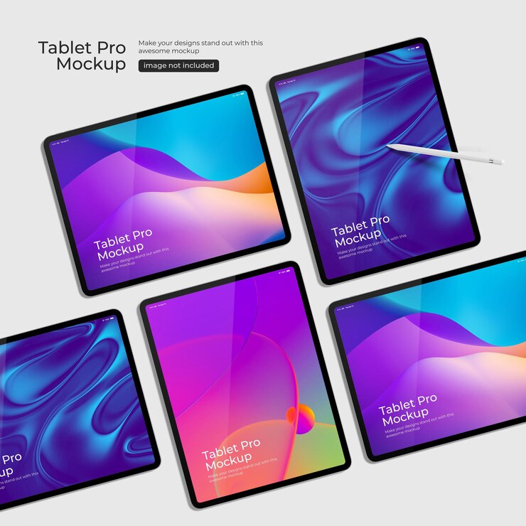 Tablet Pro Psd Mockup