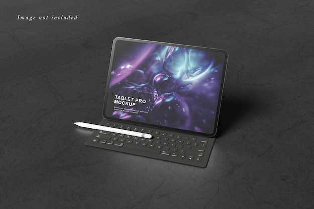 PSD tablet pro psd mockup