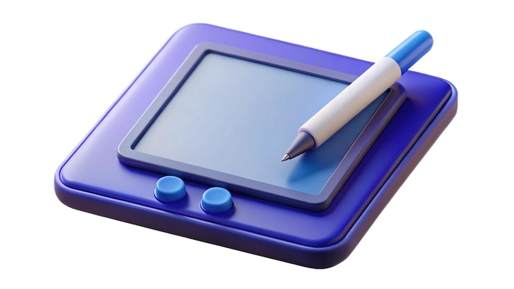 PSD tableta con lápiz stylus pantalla personalizable para aplicaciones o arte digital