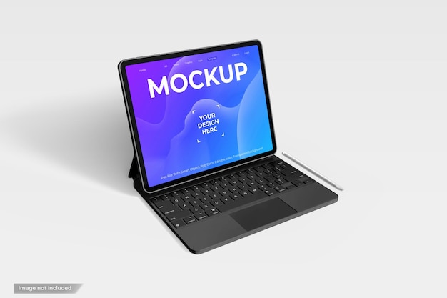 Tablett-Bildschirm-Mockup