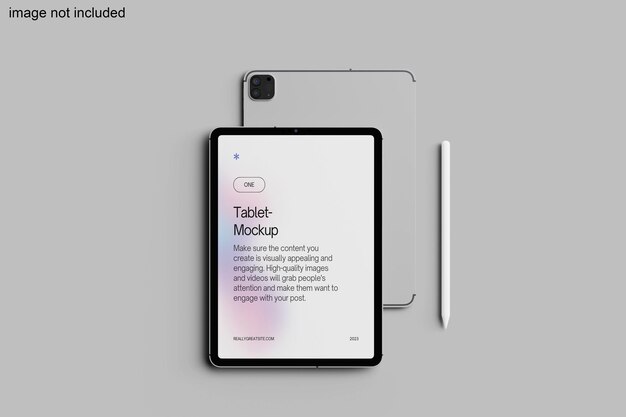 Tabletten-Mockup