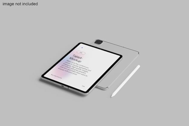 Tabletten-Mockup