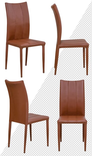 Taburete para una casa o cafetería. Un elemento del interior. Aislado del fondo