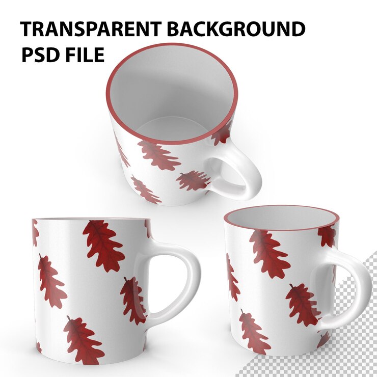 PSD taça de café png