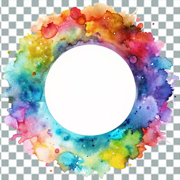 Tache D'aquarelle Colorée Png