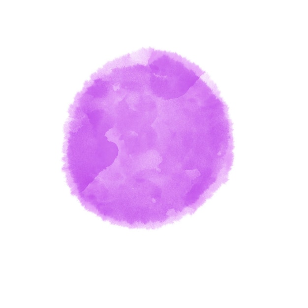 PSD tache d'aquarelle violet clair