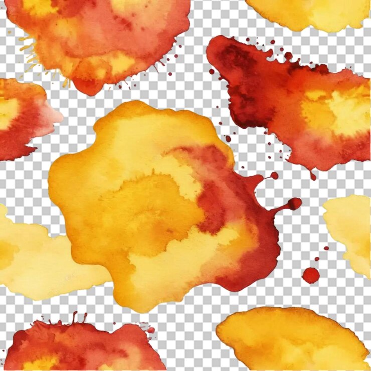 Des taches colorées