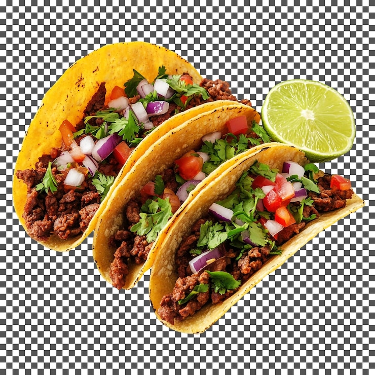 PSD tacos apetitosos cinco de mayo méxico isolado em fundo transparente