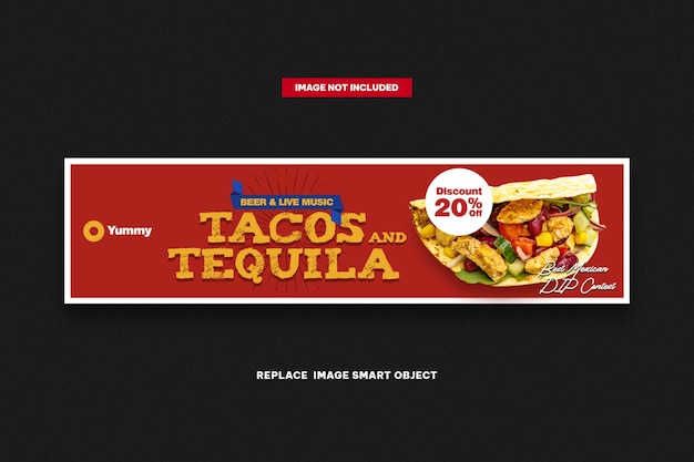 Tacos-banner-webvorlage