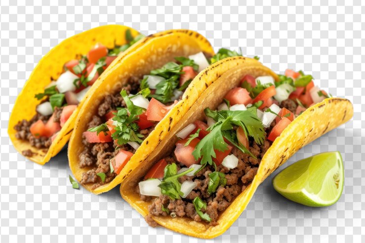 PSD tacos o trasfondo de transparencia psd