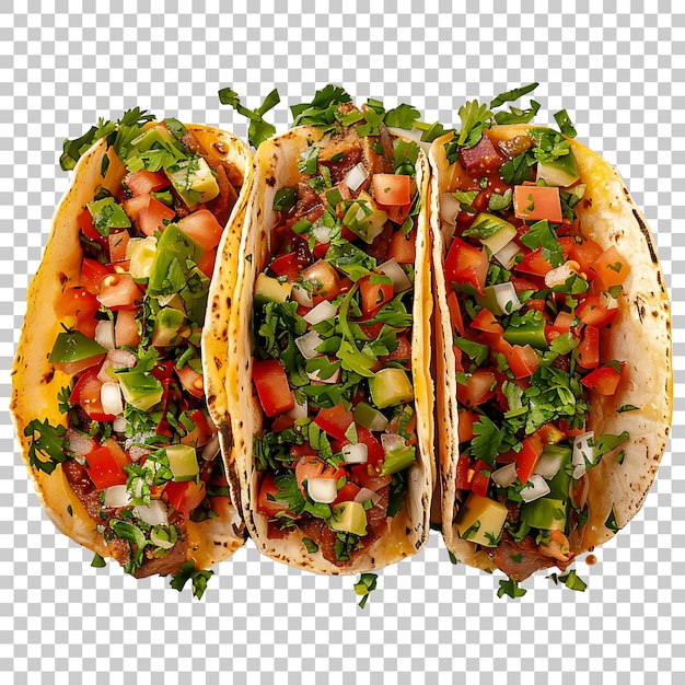 PSD tacos png mit durchsichtigem hintergrund