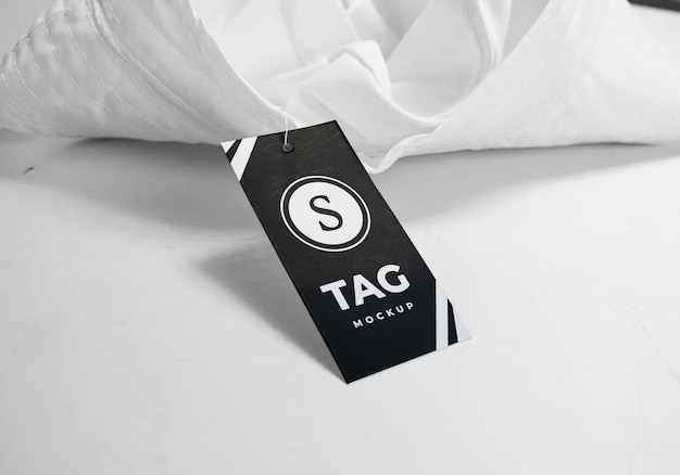 Tag logo mockup