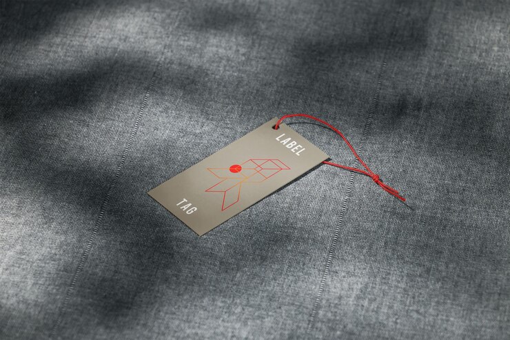 PSD tag mockup