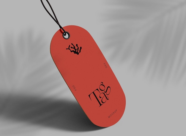 Tag mockup