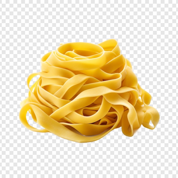 PSD tagliatelle isolado em fundo transparente