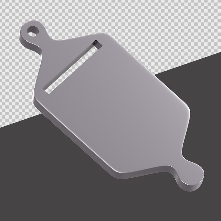 PSD tagliere 3d cucina illustrazioni