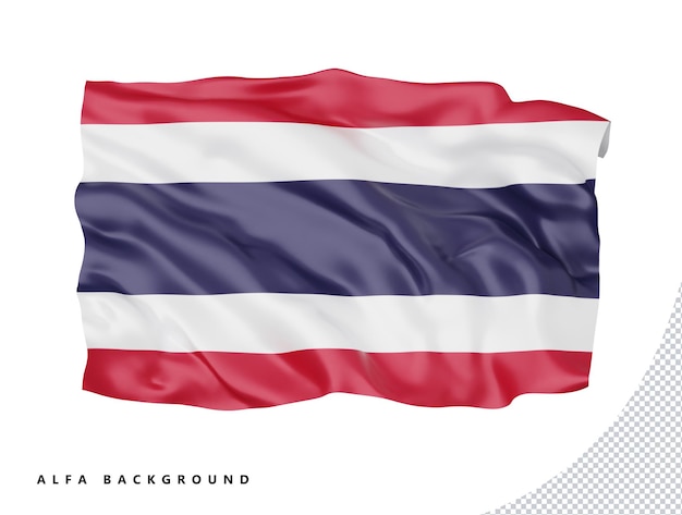 Tailandia bandera internacional signo nacional icono símbolo fifa mundo cu