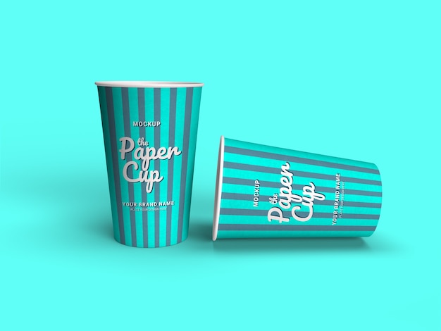 Take Away Coffee Cup Mockup isolato