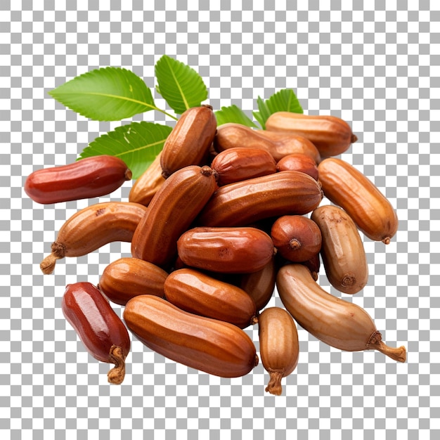 PSD tamarind de java sur un fond transparent