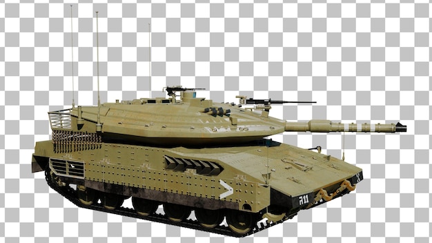 PSD el tanque de merkava está aislado