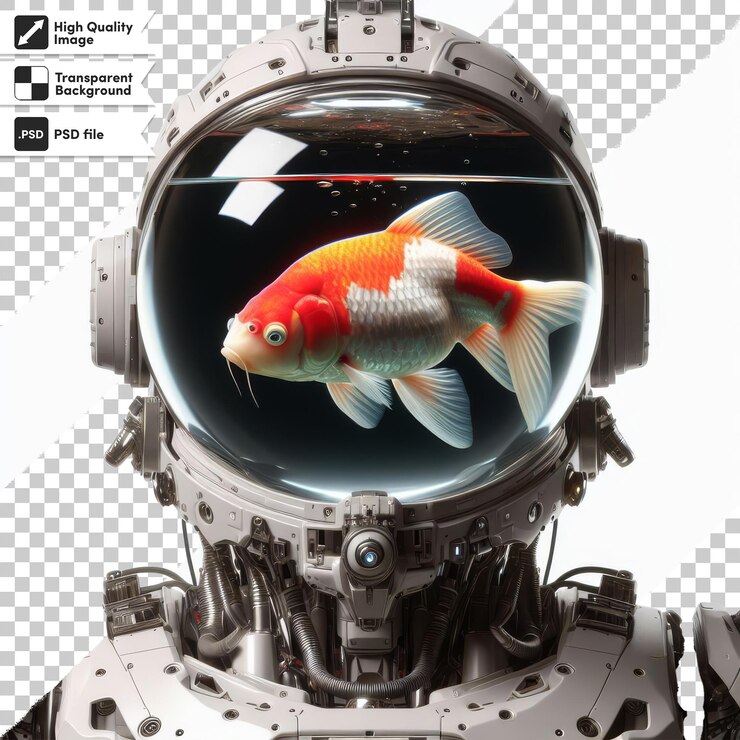 PSD un tanque de peces con un pez en él y un tanque de peces en la parte inferior