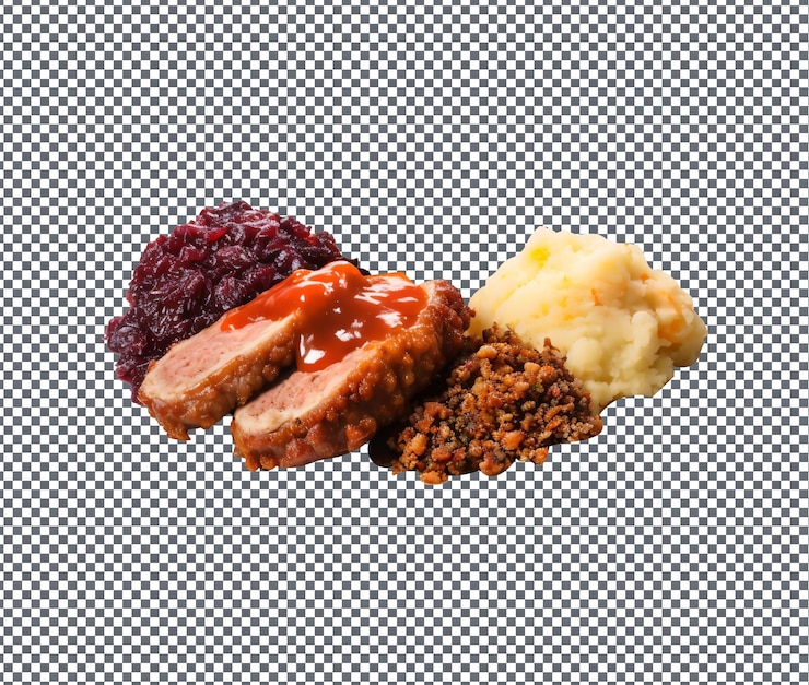 PSD tão delicioso pernatty isolado em fundo transparente