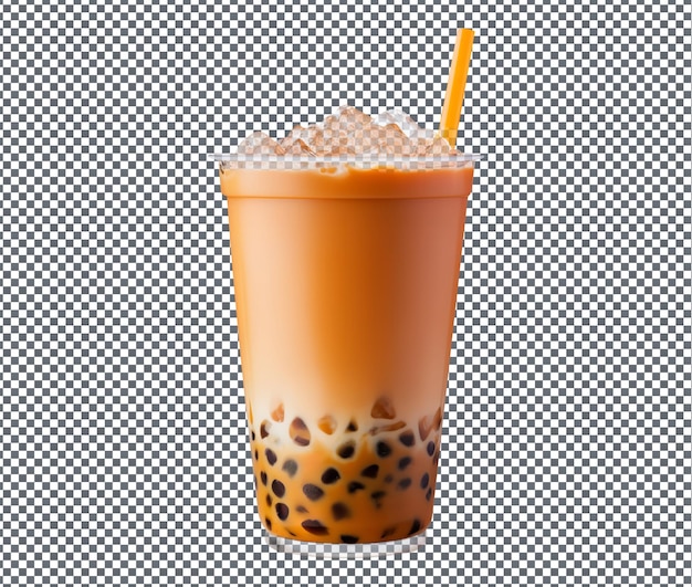 Tão gostoso Bubble Tea Boba isolado em fundo transparente