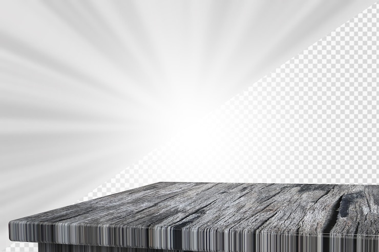 PSD tapa de la mesa de madera