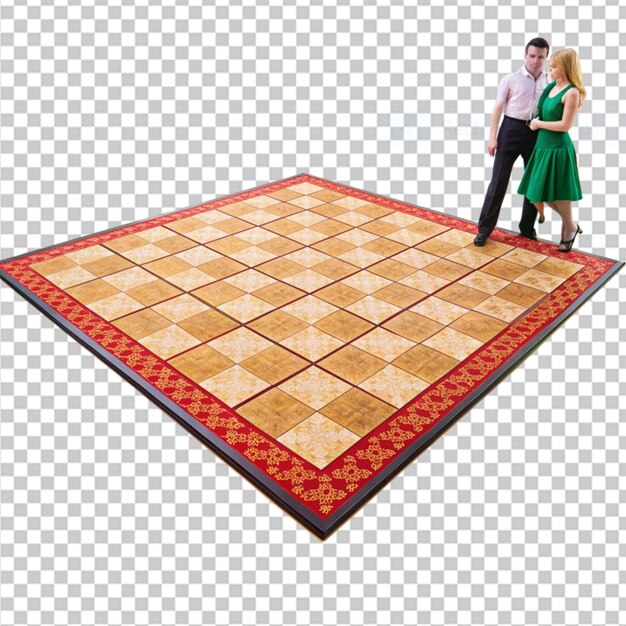 PSD tapis de danse quadrilha sur fond transparent