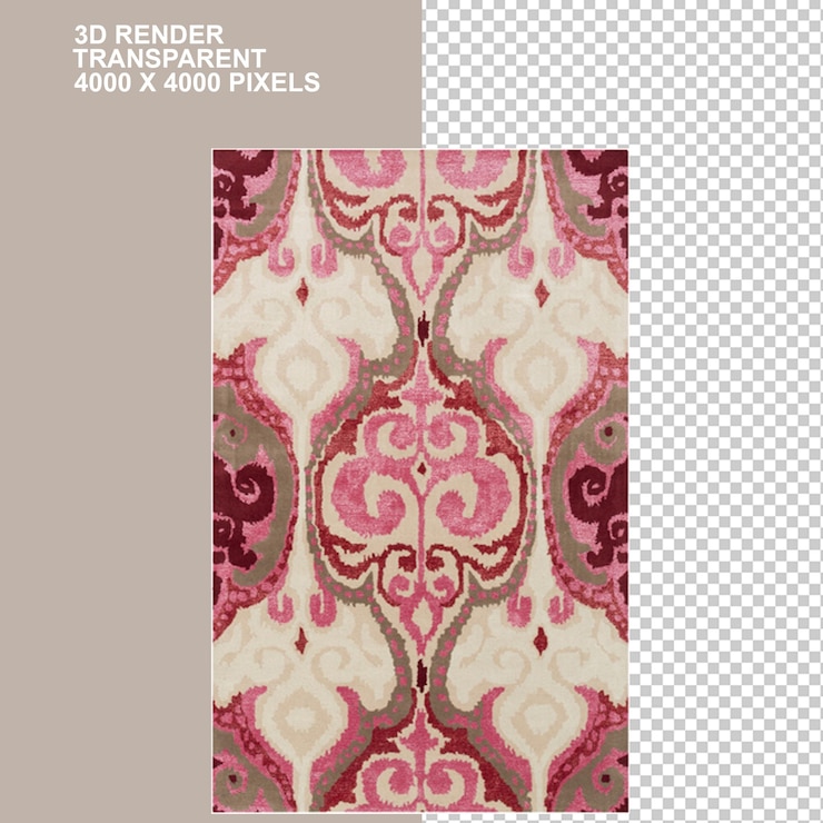 PSD tapis ikat arts textiles tapis suzani meubles violets