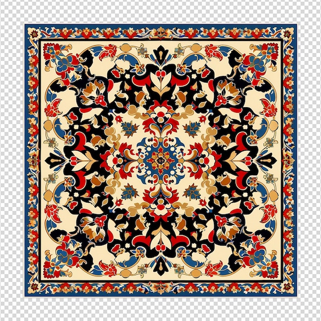 Tapis Traditionnel Isolé Sur Fond Transparent Png