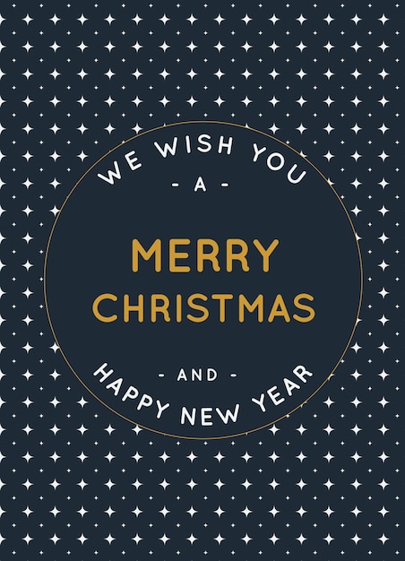 Una tarjeta de felicitación de Año Nuevo