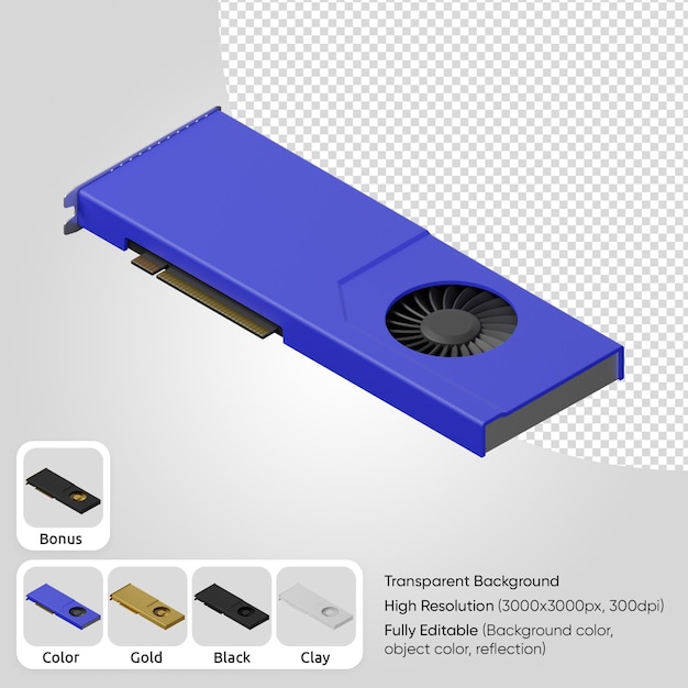 Tarjeta gpu 3d