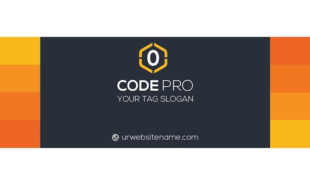 Tarjeta de visita Code Pro con sitio web