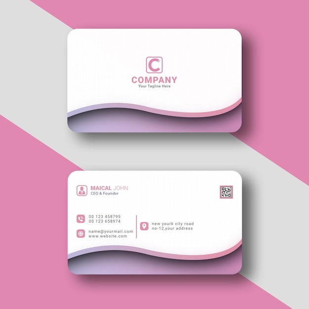 Tarjeta de visita Tamplate