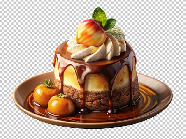 PSD tarta de cumpleaños de fresa